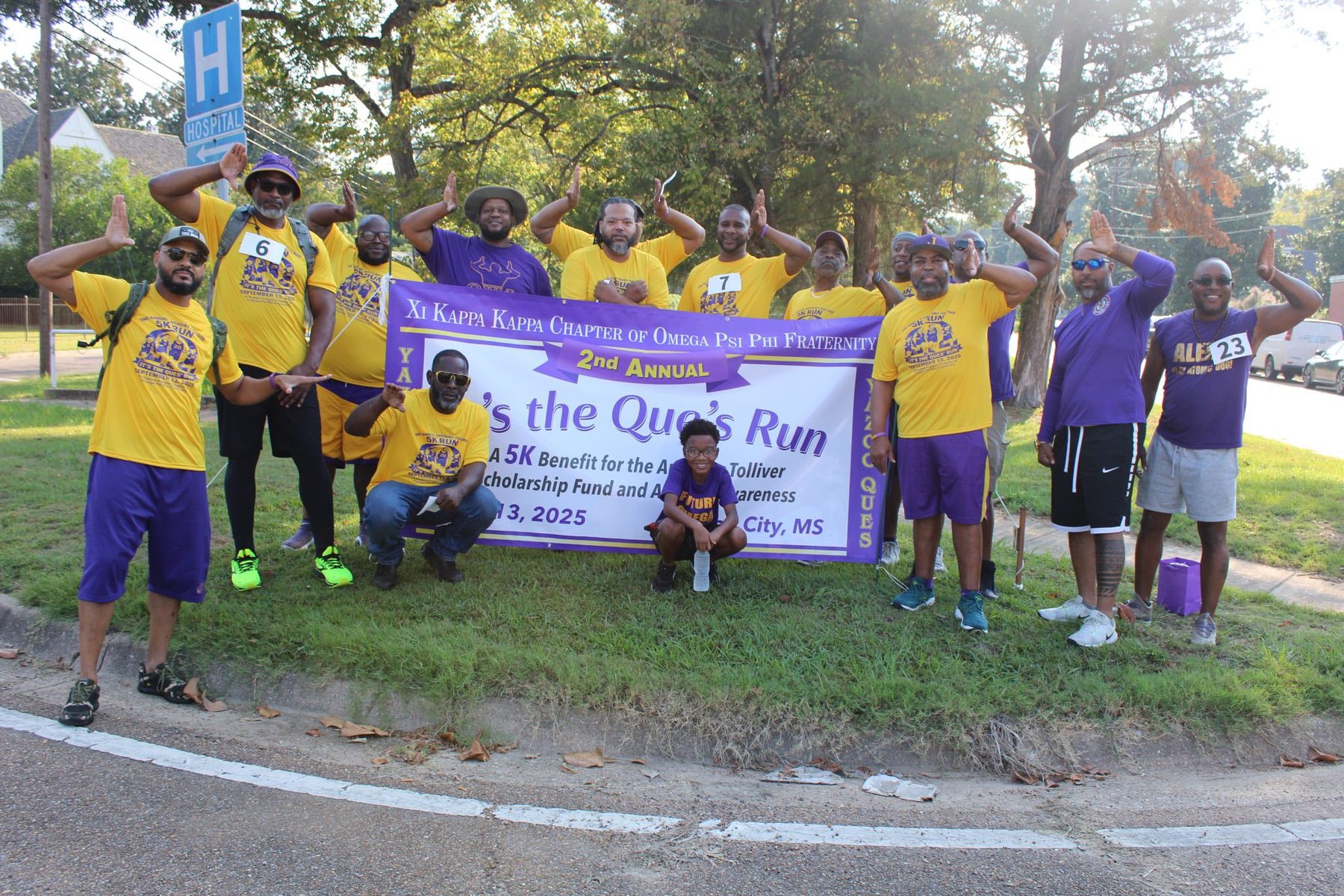 2nd Annual Ques Run 5K &mdash; Alvin Tolliver Scholarship Fund