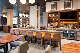The Westin Jackson bar interior with pendant lighting