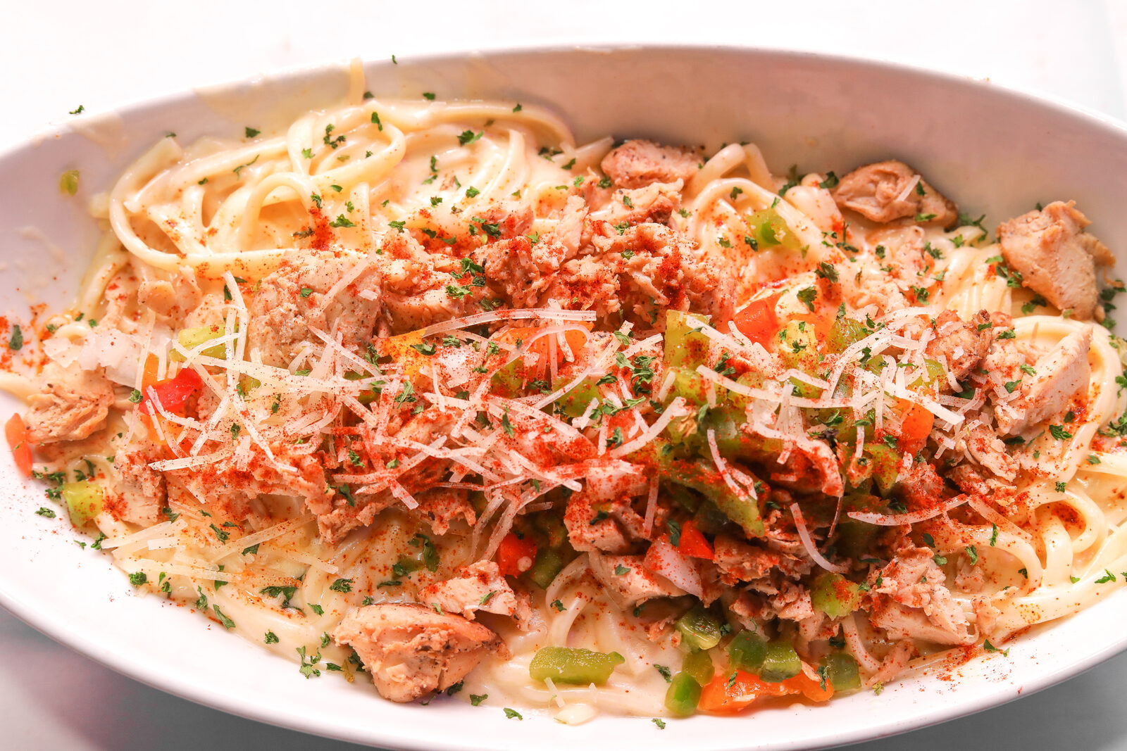 Savour Downtown — chicken pasta entrée