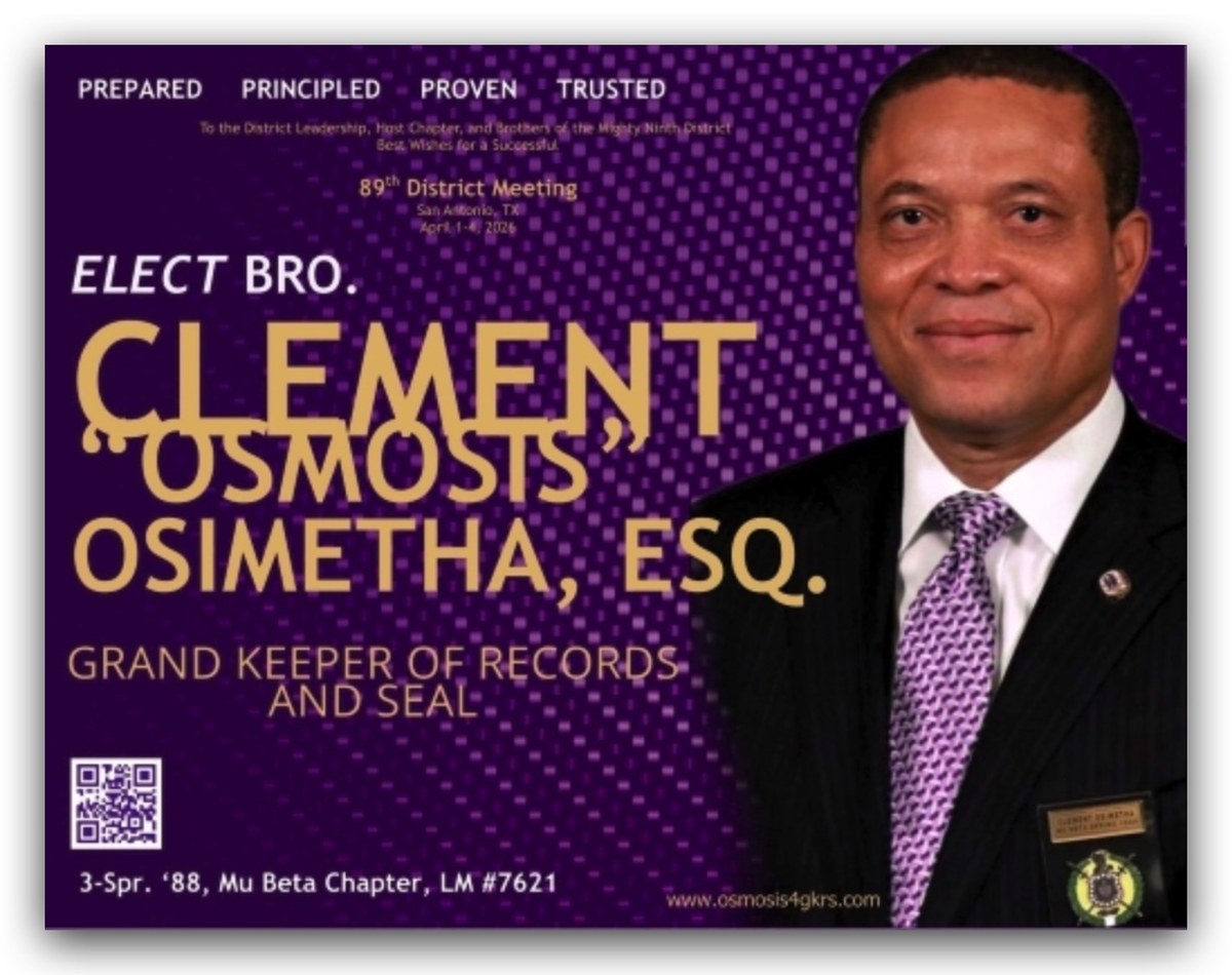 Elect Bro. Clement Osimetha logo